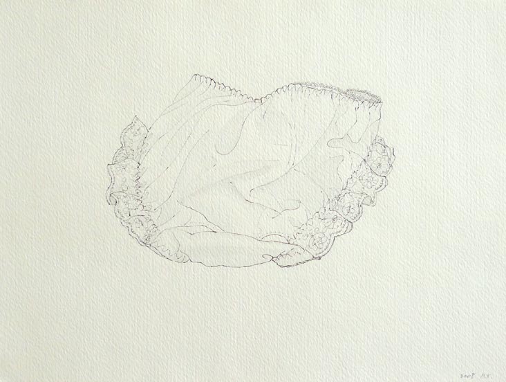 ONE OF THE MOST LOVED, 2008, 23 x 30cm (9 x 12 inches), pen, watercolor on paper
