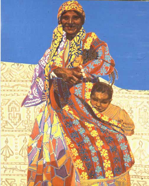 NOMAD, 1995, oil on canvas